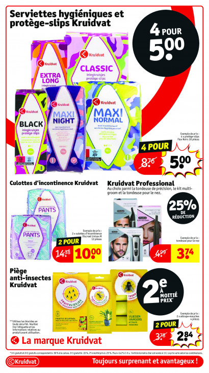 Kruidvat Dépliant 21.07.2025