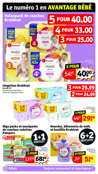 Kruidvat Dépliant 21.07.2025
