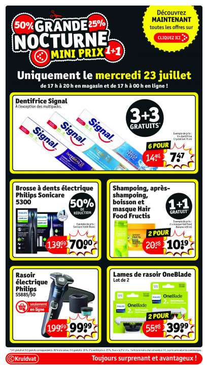 Kruidvat Dépliant 21.07.2025
