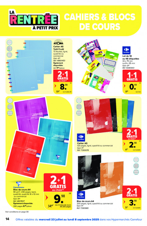 Carrefour Dépliant 23.07.2025