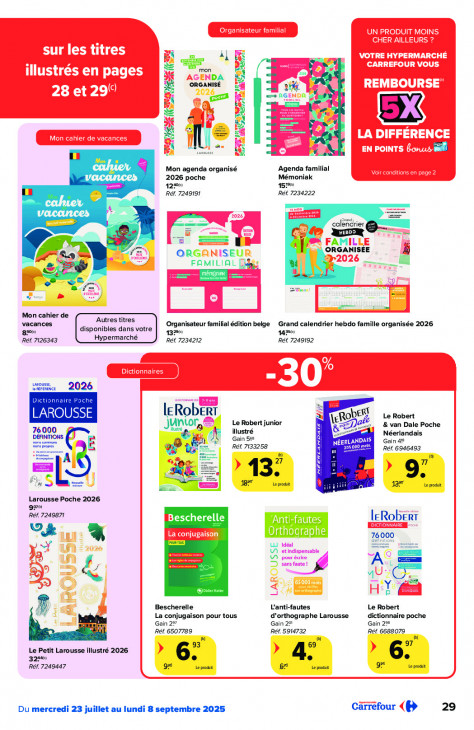Carrefour Dépliant 23.07.2025