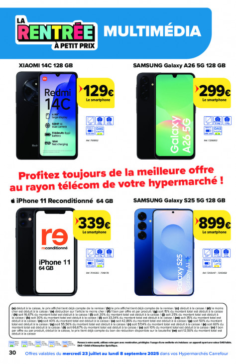 Carrefour Dépliant 23.07.2025