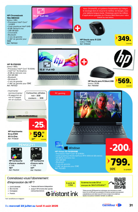 Carrefour Dépliant 23.07.2025