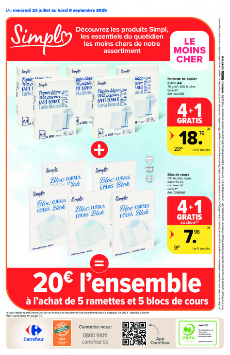Carrefour Dépliant 23.07.2025