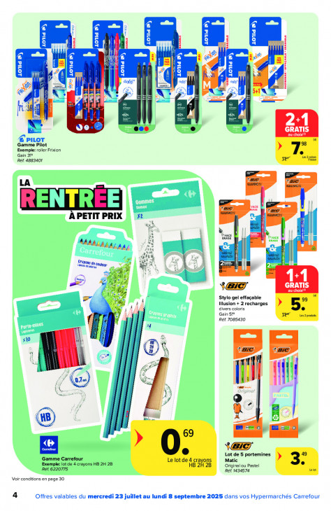 Carrefour Dépliant 23.07.2025