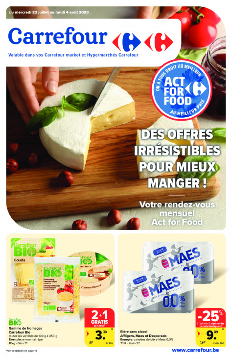 Carrefour Dépliant 23.07.2025