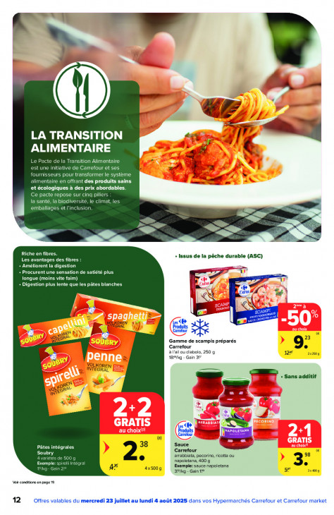 Carrefour Dépliant 23.07.2025