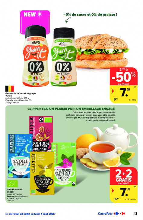 Carrefour Dépliant 23.07.2025