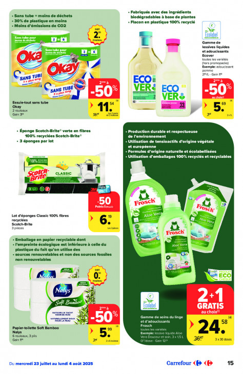 Carrefour Dépliant 23.07.2025