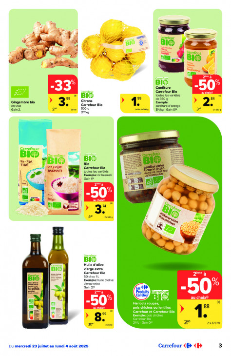 Carrefour Dépliant 23.07.2025