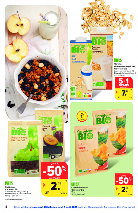 Carrefour Dépliant 23.07.2025