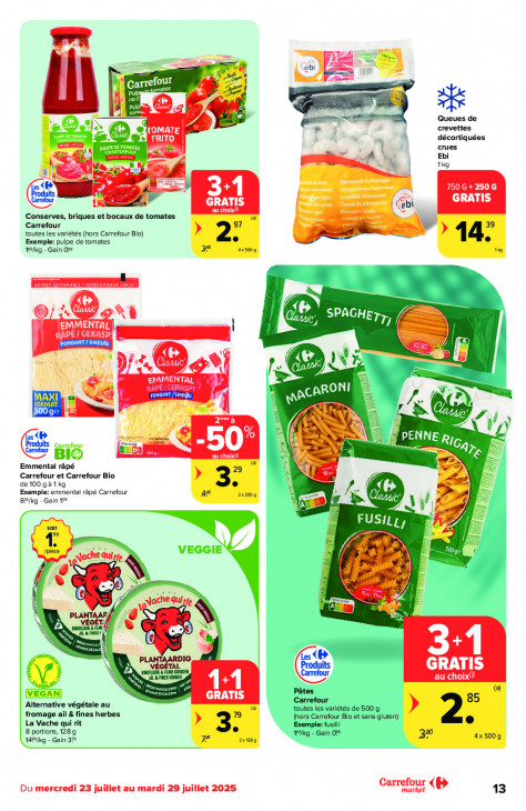 Carrefour Dépliant 23.07.2025