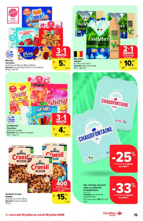 Carrefour Dépliant 23.07.2025