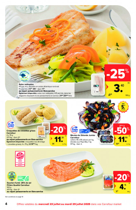 Carrefour Dépliant 23.07.2025