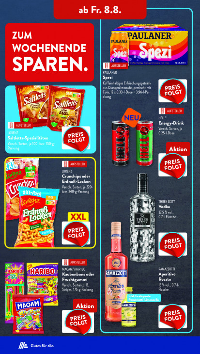 Aldi Süd Angebote ab 04.08.25 bis 09.08.25
