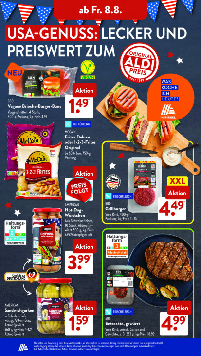 Aldi Süd Angebote ab 04.08.25 bis 09.08.25