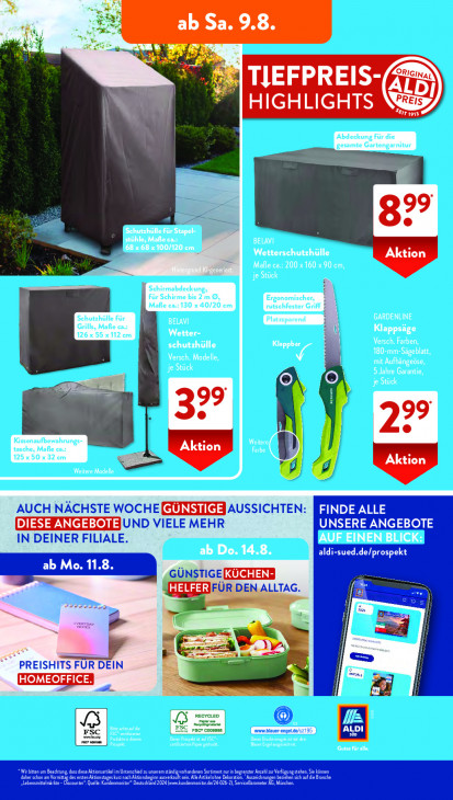 Aldi Süd Angebote ab 04.08.25 bis 09.08.25