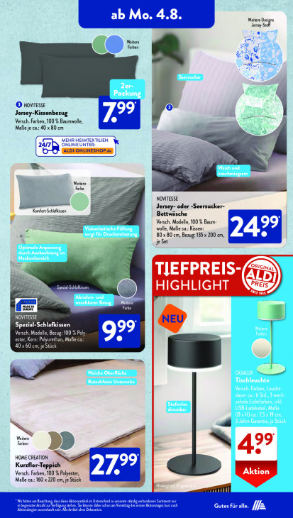 Aldi Süd Angebote ab 04.08.25 bis 09.08.25