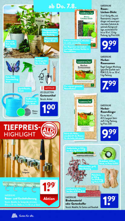 Aldi Süd Angebote ab 04.08.25 bis 09.08.25