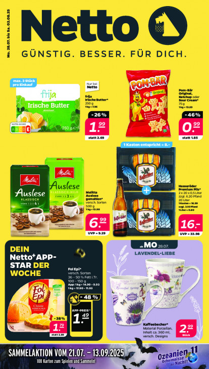 Netto Angebote ab 28.07.25 bis 02.08.25