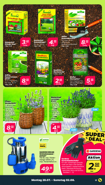 Netto Angebote ab 28.07.25 bis 02.08.25