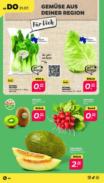 Netto Angebote ab 28.07.25 bis 02.08.25