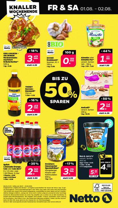 Netto Angebote ab 28.07.25 bis 02.08.25