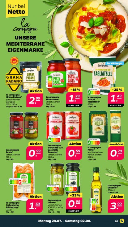 Netto Angebote ab 28.07.25 bis 02.08.25