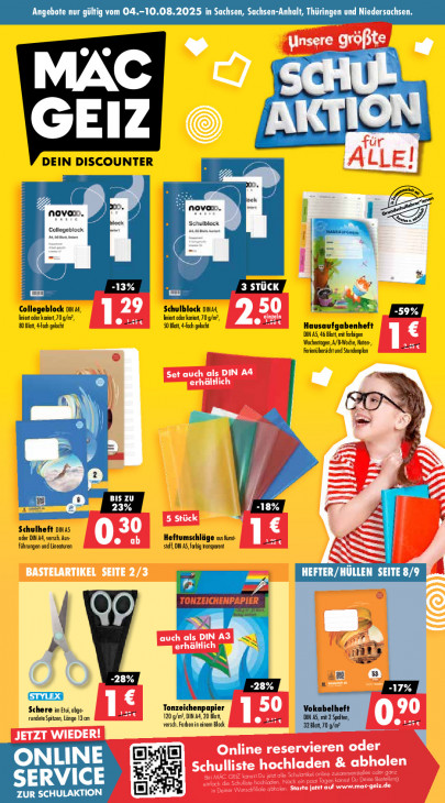 Mäc Geiz Angebote ab 04.08.25 bis 10.08.25