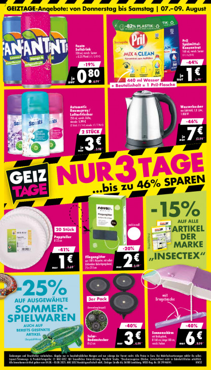 Mäc Geiz Angebote ab 04.08.25 bis 10.08.25