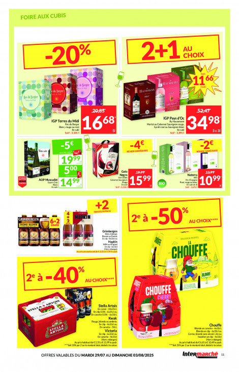 Intermarché Dépliant 29.07.2025