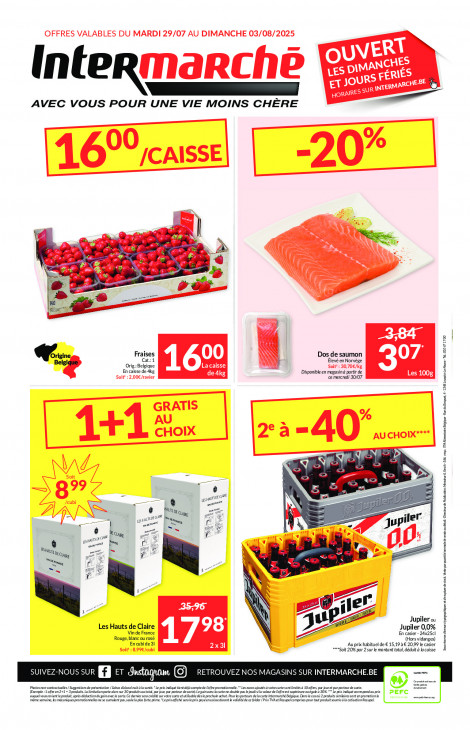 Intermarché Dépliant 29.07.2025