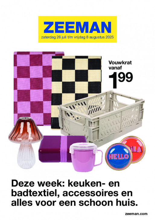 Zeeman 26.07.25 - 08.08.25