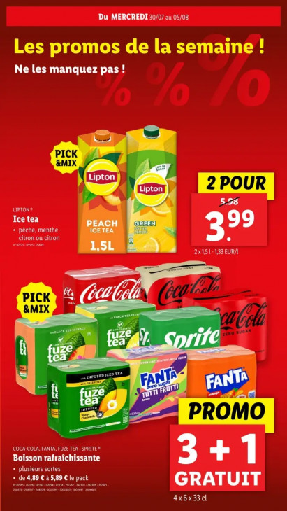 Lidl Dépliant 30.07.2025