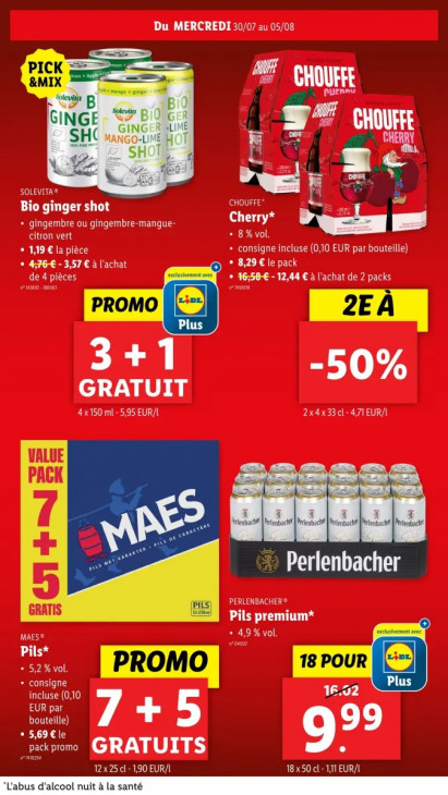 Lidl Dépliant 30.07.2025