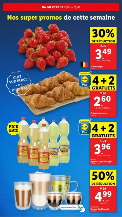 Lidl Dépliant 30.07.2025