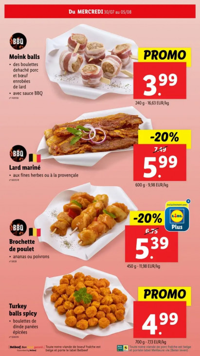 Lidl Dépliant 30.07.2025