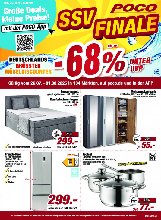 Poco Angebote ab 26.07.25 - bis 01.08.25