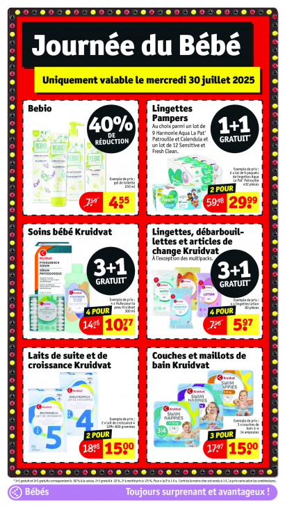 Kruidvat Dépliant 29.07.2025