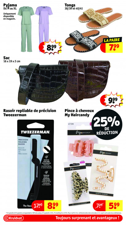 Kruidvat Dépliant 29.07.2025