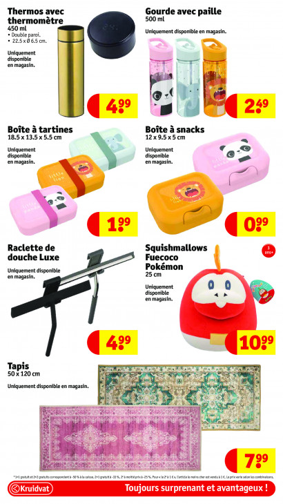 Kruidvat Dépliant 29.07.2025