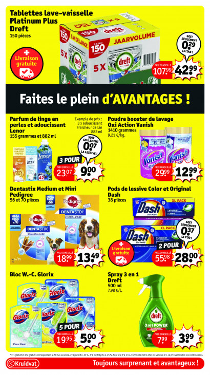 Kruidvat Dépliant 29.07.2025