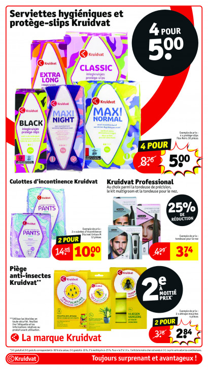 Kruidvat Dépliant 29.07.2025