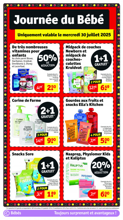 Kruidvat Dépliant 29.07.2025