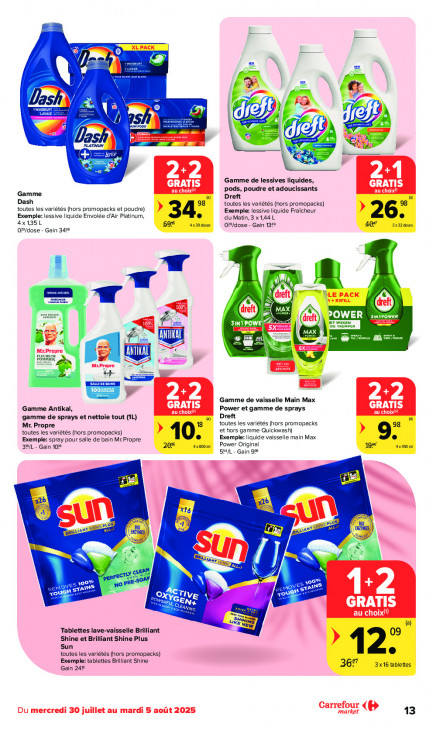 Carrefour Dépliant 30.07.2025