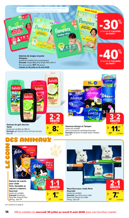 Carrefour Dépliant 30.07.2025