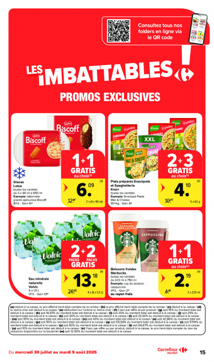 Carrefour Dépliant 30.07.2025
