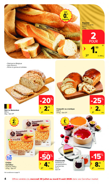 Carrefour Dépliant 30.07.2025