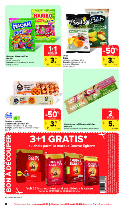 Carrefour Dépliant 30.07.2025