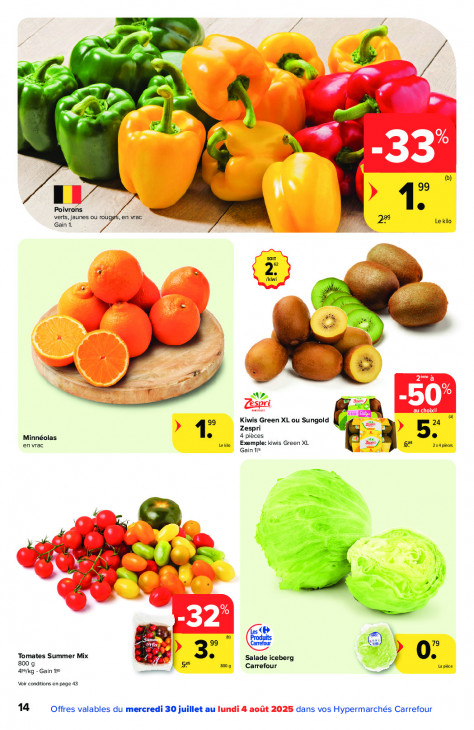 Carrefour Dépliant 30.07.2025